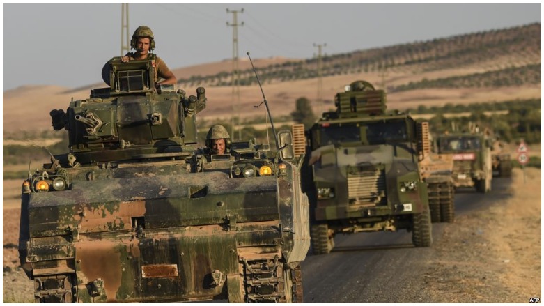 Tirkiyê hêzeke din derbasî nêzîkî Minbicê kir