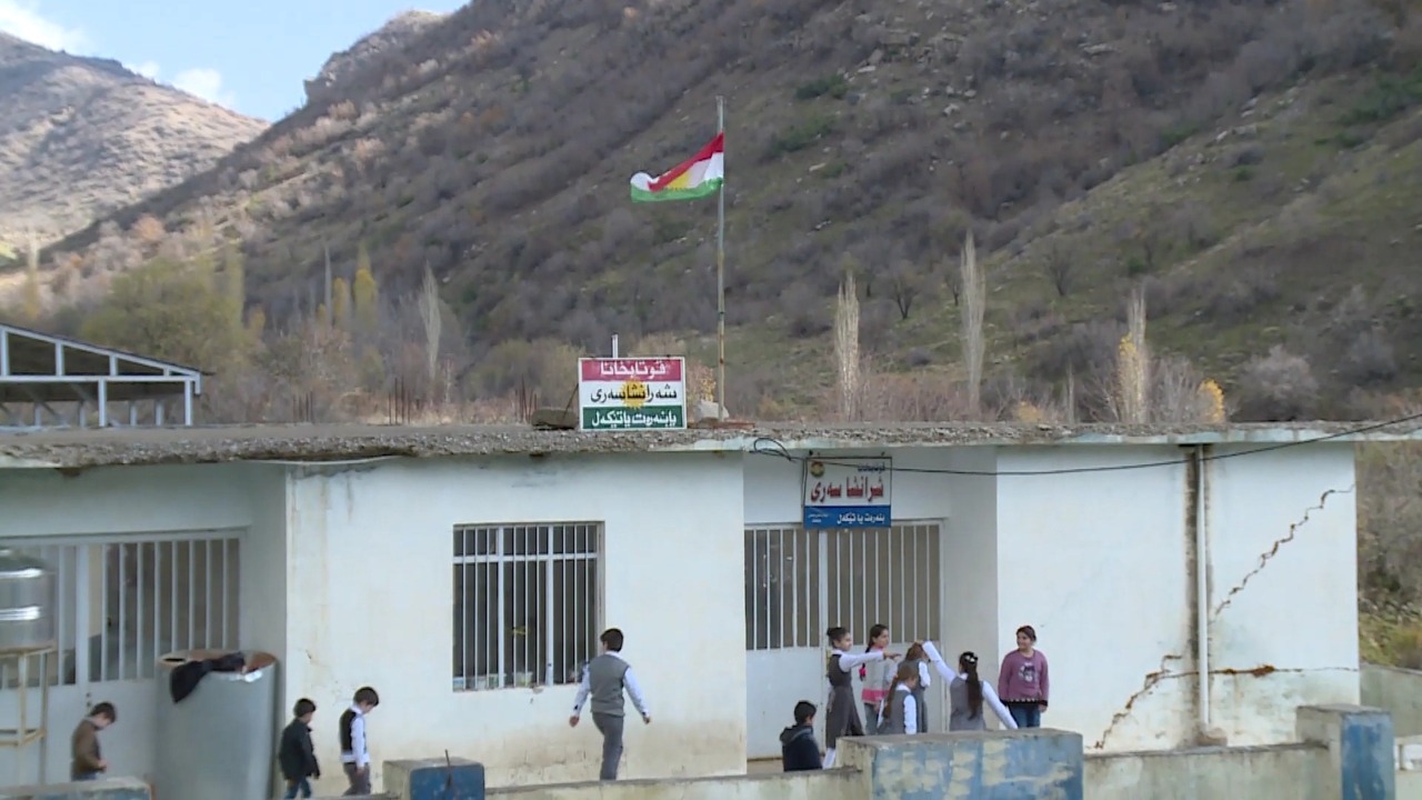 A school in the village of Shransha in Duhok's Zakho district, Dec. 4, 2018. (Photo: Kurdistan 24)