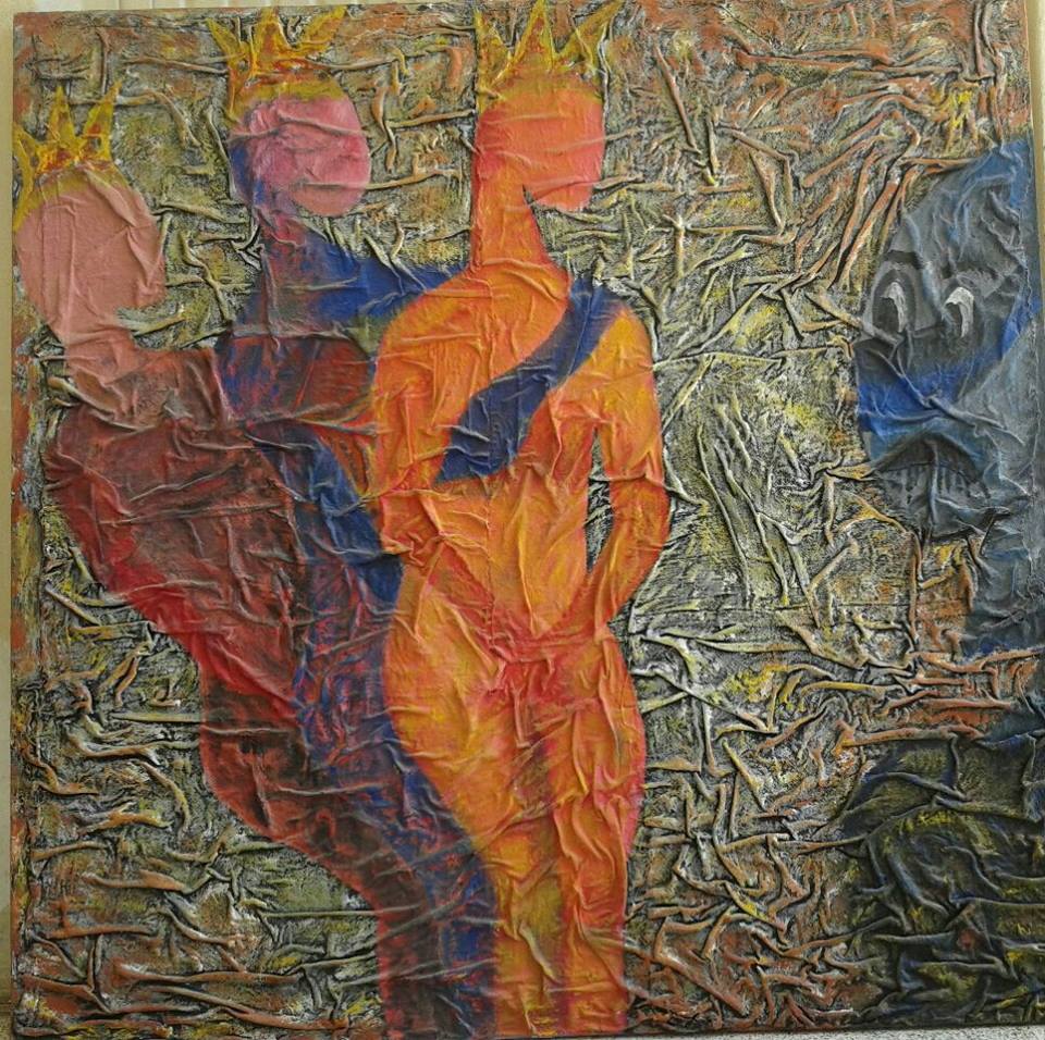 Em di rengekî yan tabloyekê de li xwe digerin