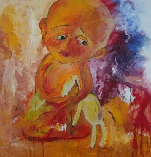 Em di rengekî yan tabloyekê de li xwe digerin