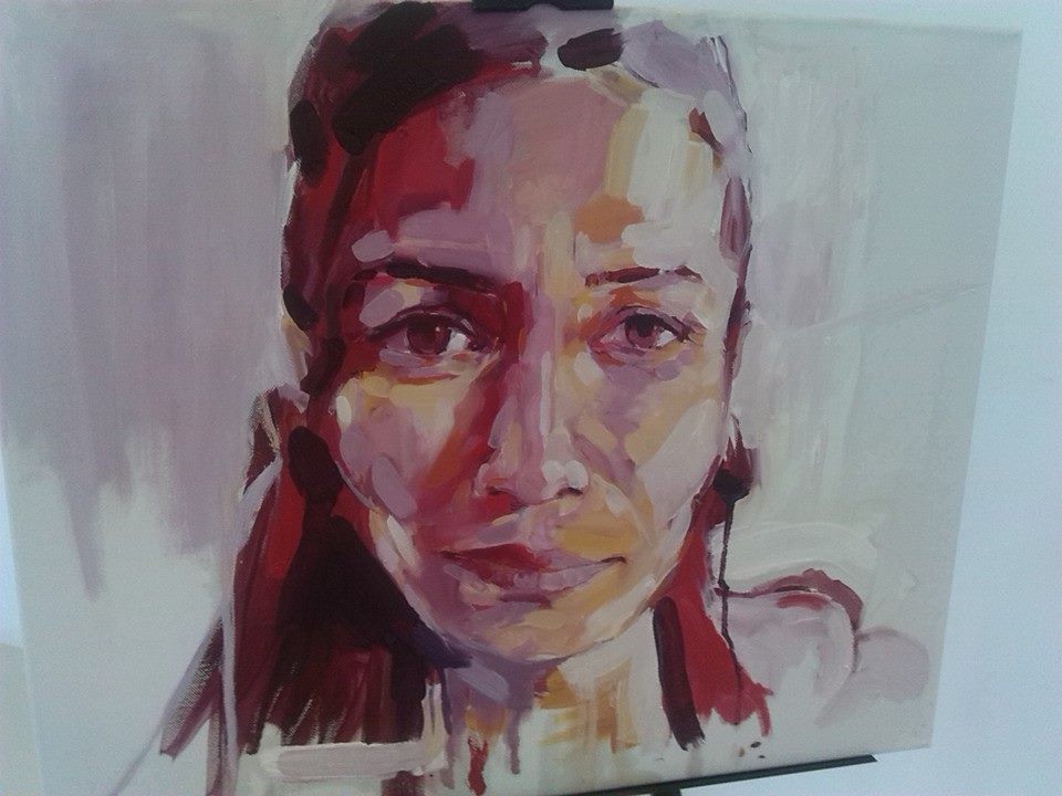 Em di rengekî yan tabloyekê de li xwe digerin