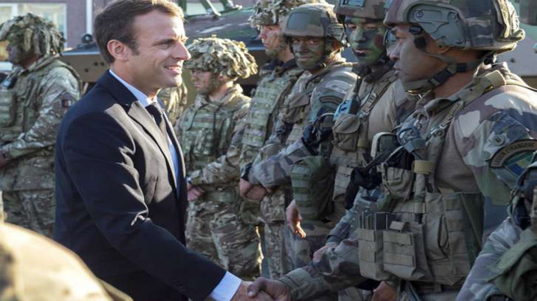 سربازان فرانسه برخلاف آمریکا در سوریه می‌مانند