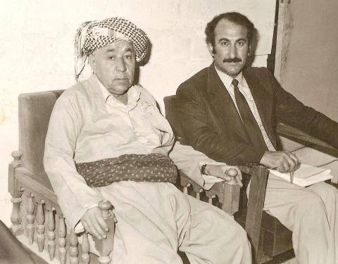 سه‌عید یه‌حیا و مه‌لا مه‌سعوود بێبه‌ش.. هه‌ولێر 1984