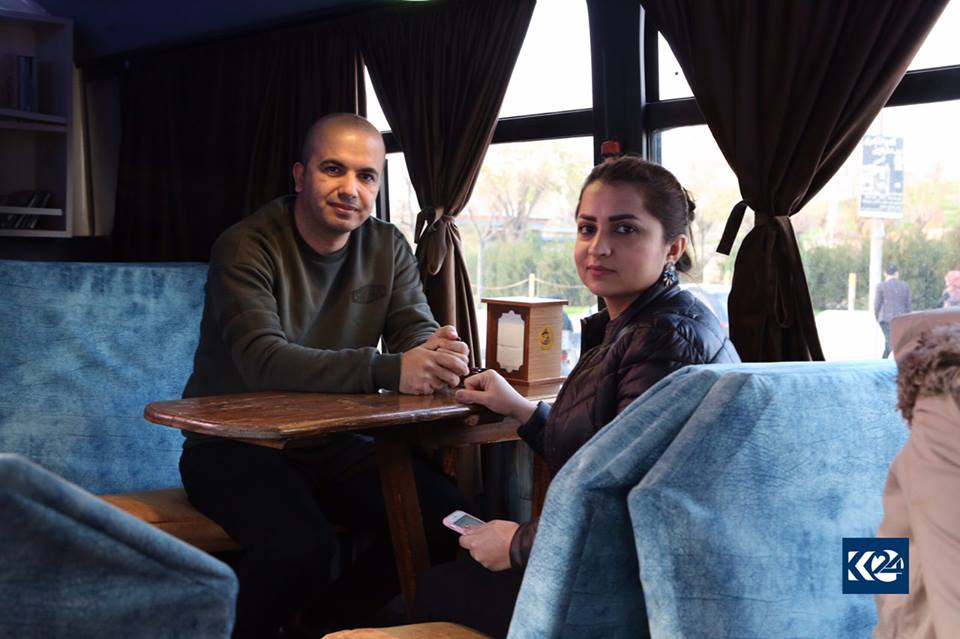 A picture from Sulaimani branch of ‘Bus Cafe’.