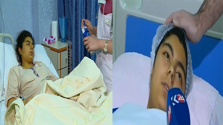 نەشتەرگەری بۆ کچە پێشمەرگەکەی هەولێر دەکرێت