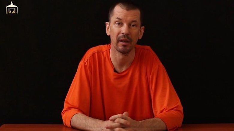 John Cantlie appears in an online video that Islamic State militants had released. 