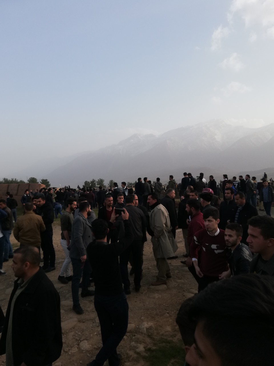 WATCH: Hundreds protest in Kurdistan’s Sheladize after recent Turkish bombardment