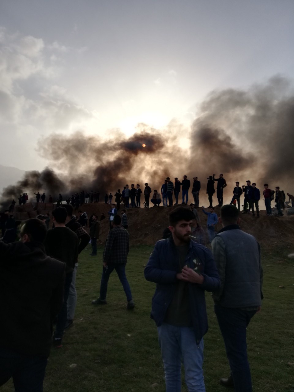 WATCH: Hundreds protest in Kurdistan’s Sheladize after recent Turkish bombardment