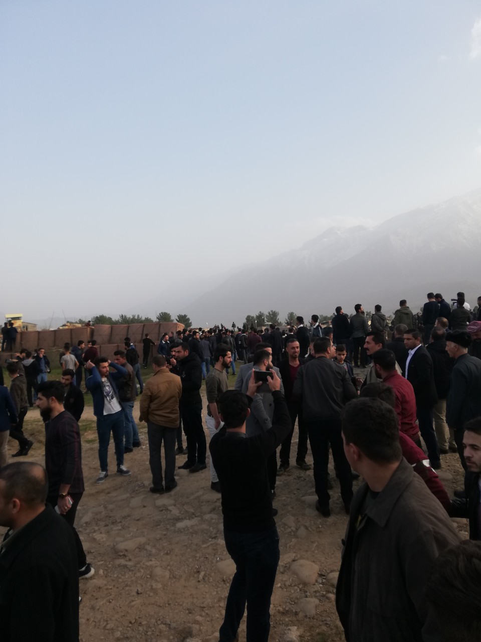 WATCH: Hundreds protest in Kurdistan’s Sheladize after recent Turkish bombardment