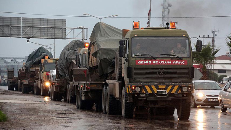 سوپای توركیا هێزه‌كانی له‌سه‌ر سنووری رۆژئاوای كوردستان چڕتر ده‌كاته‌وه‌