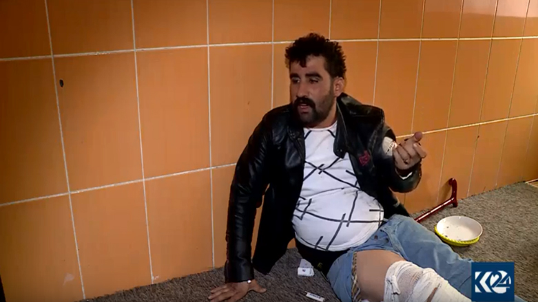 ژنێك پیاوەكەی لەسەر خانوو فڕێدەداتە خوارەوە