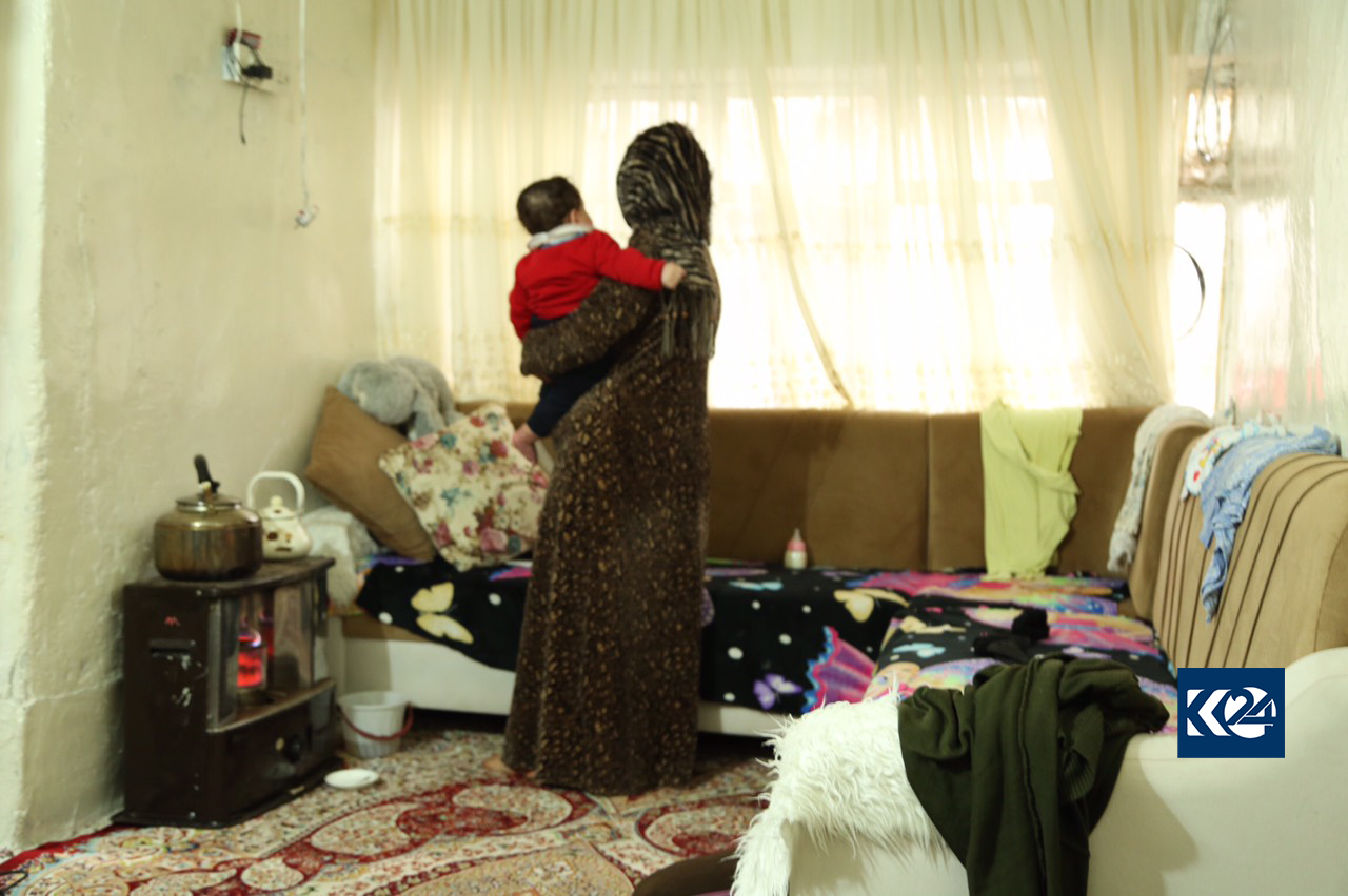 باران خانووی بەسەر ماڵی پێشمەرگەیەكدا رووخاند