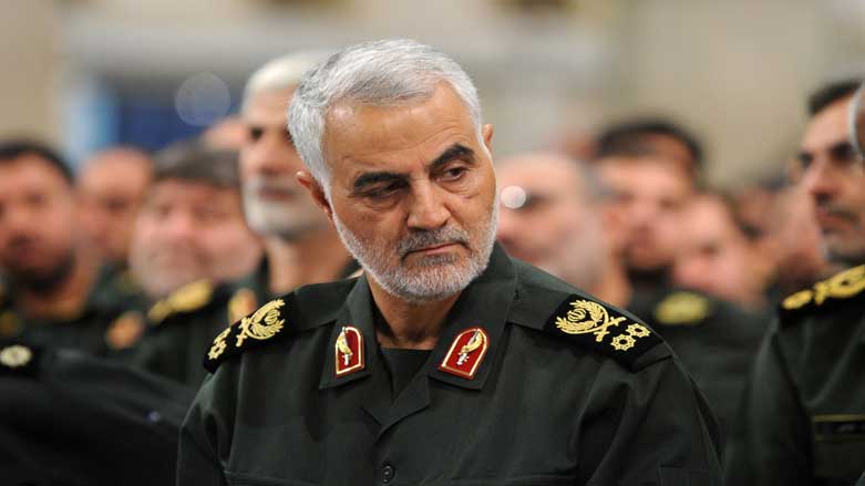 قاسم سلیمانی فرمانده سپاه قدس سپاه پاسداران ایران