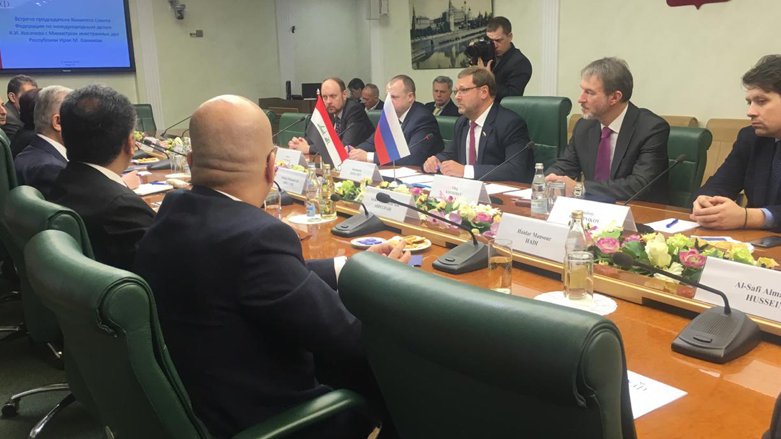 الاجتماع عقد في موسكو (صورة: وزارة الخارجية العراقية)