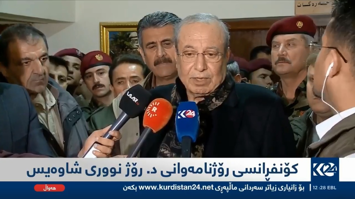 رۆژ نوورى شاوه‌يس خاڵى ناكۆكیى نێوان پارتى و يه‌كێتى ده‌خاته‌ڕوو