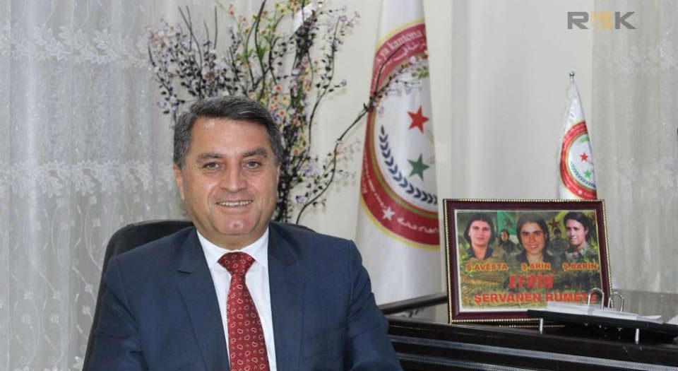 به‌رپرسى په‌يوه‌ندييه‌كانى ده‌ره‌وه‌ له‌ ئيداره‌ى خۆبه‌ڕێوبه‌ریى كورد له‌ باكوور و رۆژهه‌ڵاتى سووريا، \u022عه‌بدولكه‌ريم عومه‌ر\u022 