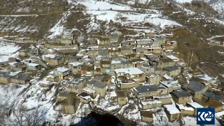 بەھۆی مەترسی رووخانی شاخ گوندێكی كوردستان چۆڵ دەكرێت