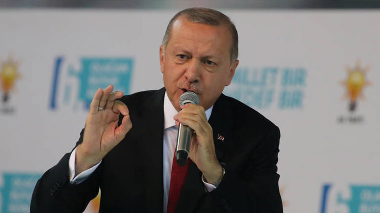 ئه‌ردوغان: له‌ ماوه‌یه‌كی كه‌مدا ناوچه‌ی ئارام له‌ باكووری سووریا راده‌گه‌یه‌نین