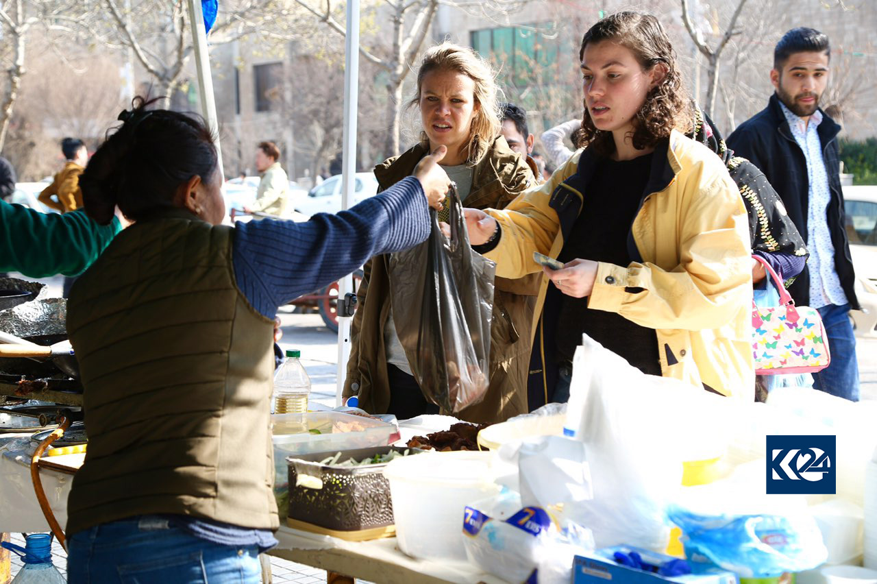 باخی گشتی سلێمانی لە رۆژانی ھەینی دەبێتە بازاڕی كرێكارە بیانییەكان