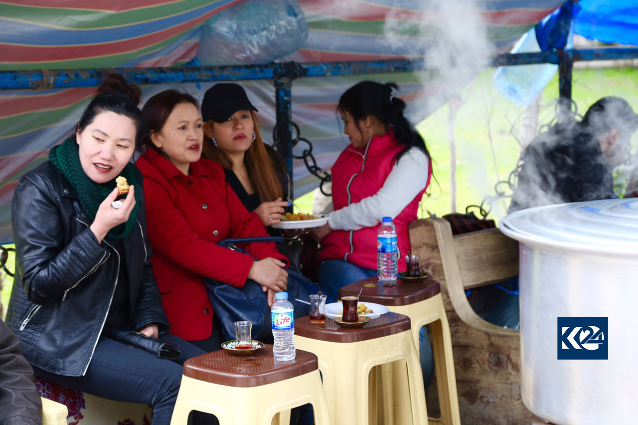 باخی گشتی سلێمانی لە رۆژانی ھەینی دەبێتە بازاڕی كرێكارە بیانییەكان