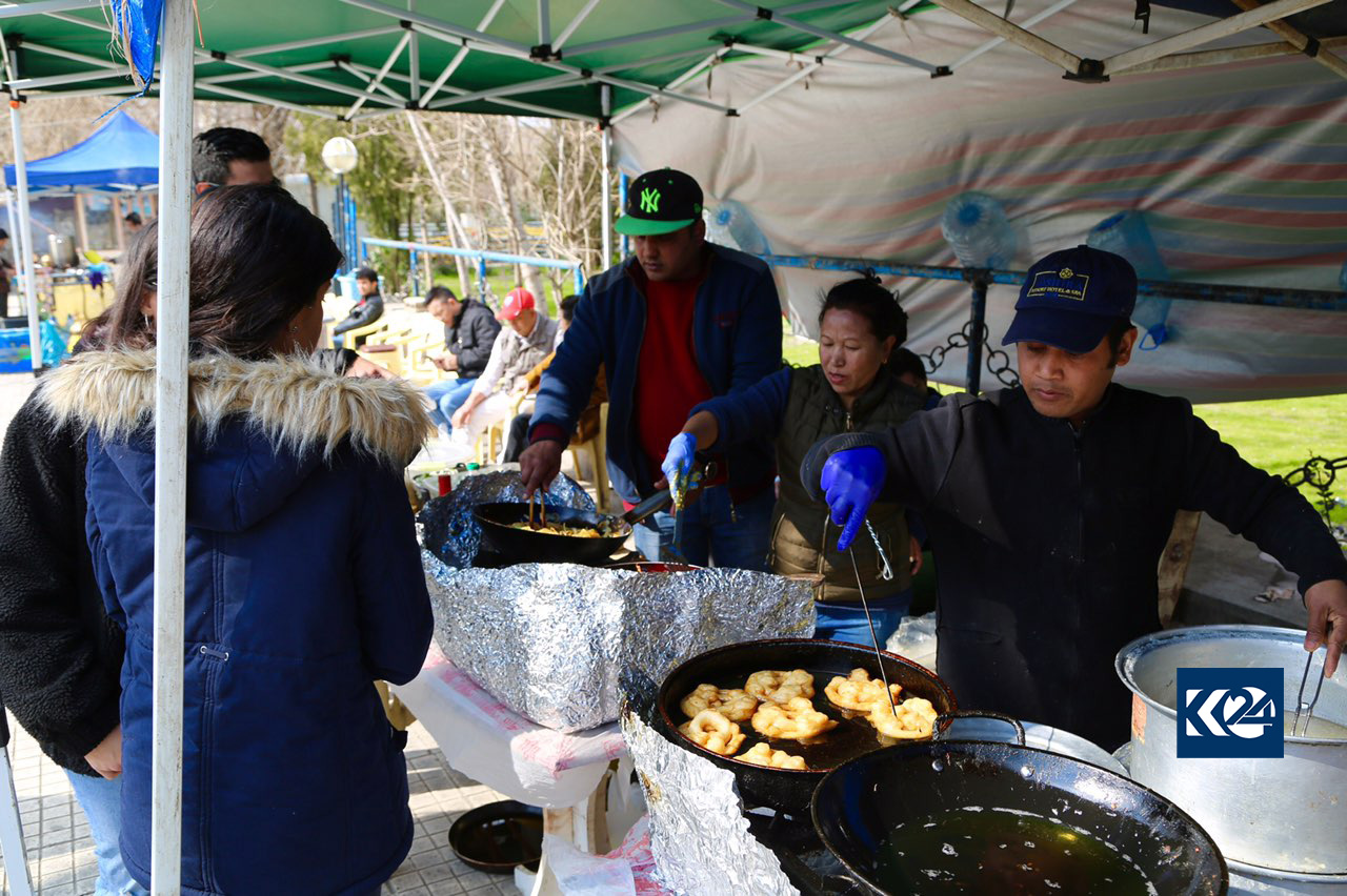 باخی گشتی سلێمانی لە رۆژانی ھەینی دەبێتە بازاڕی كرێكارە بیانییەكان