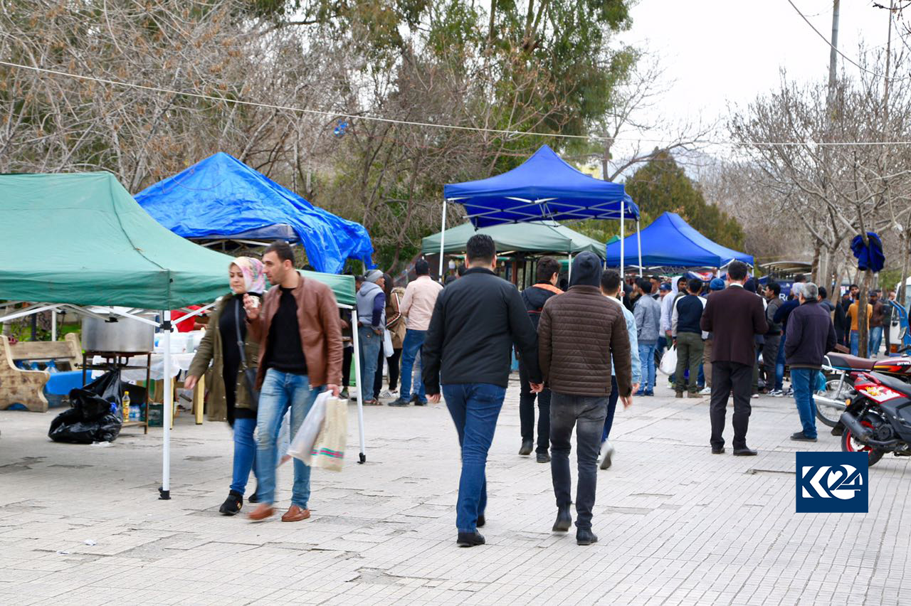 باخی گشتی سلێمانی لە رۆژانی ھەینی دەبێتە بازاڕی كرێكارە بیانییەكان