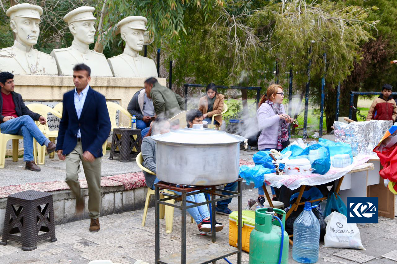 باخی گشتی سلێمانی لە رۆژانی ھەینی دەبێتە بازاڕی كرێكارە بیانییەكان