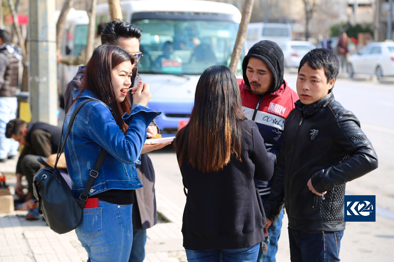 باخی گشتی سلێمانی لە رۆژانی ھەینی دەبێتە بازاڕی كرێكارە بیانییەكان