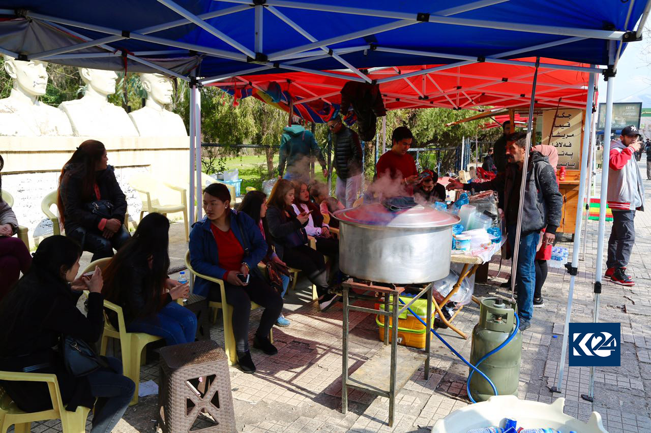 باخی گشتی سلێمانی لە رۆژانی ھەینی دەبێتە بازاڕی كرێكارە بیانییەكان