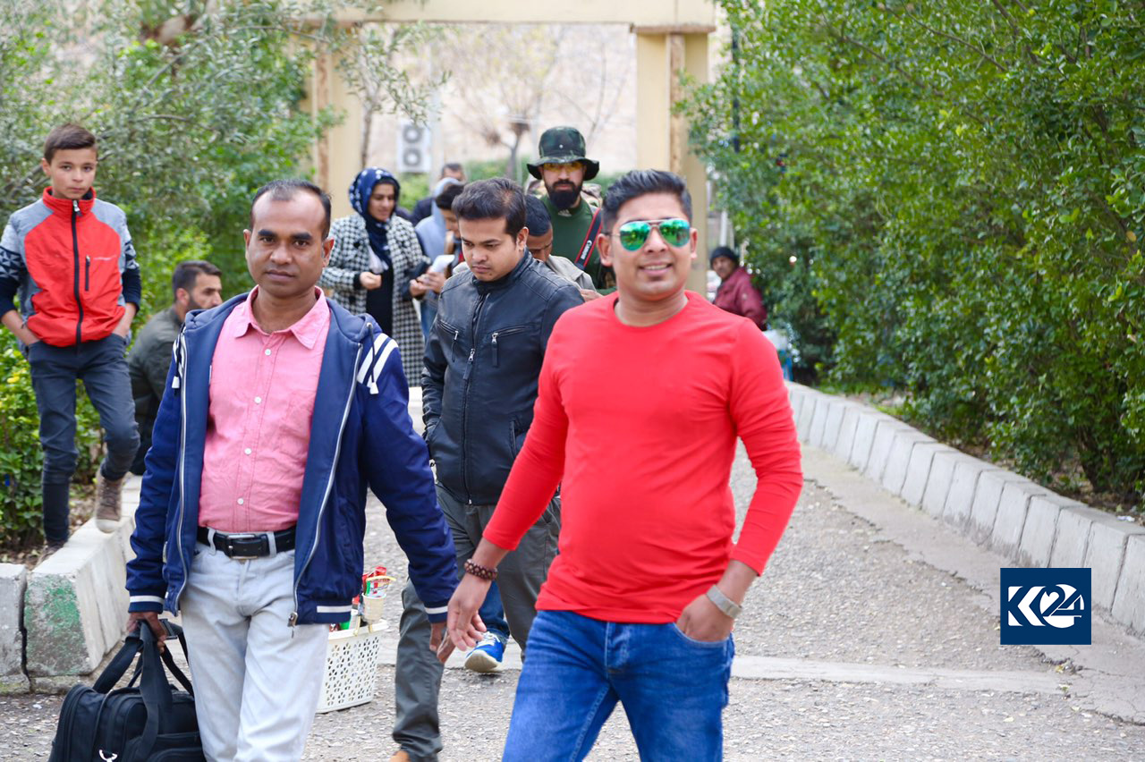 باخی گشتی سلێمانی لە رۆژانی ھەینی دەبێتە بازاڕی كرێكارە بیانییەكان