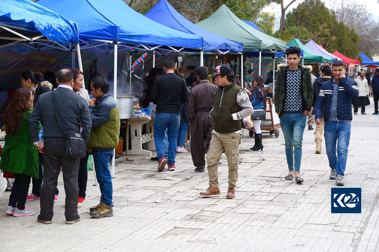 باخی گشتی سلێمانی لە رۆژانی ھەینی دەبێتە بازاڕی كرێكارە بیانییەكان