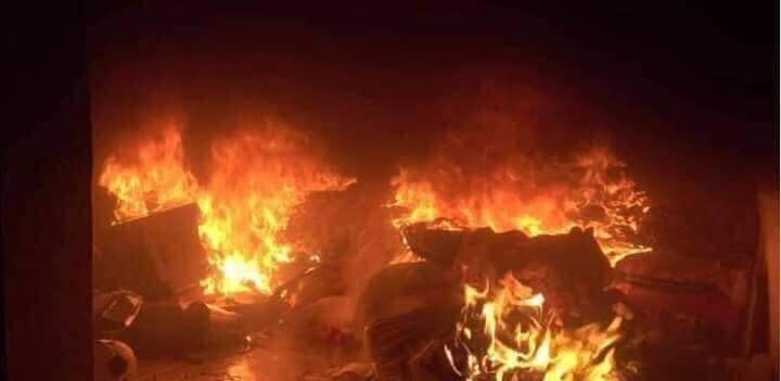 داعش وێنەی سووتاندنی دوو ماڵی كورد بڵاو دەكاتەوە