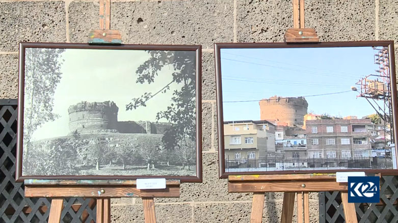 Diyarbekir bi fotoyên 100 sal berê û yên niha hat hevrûkirin 