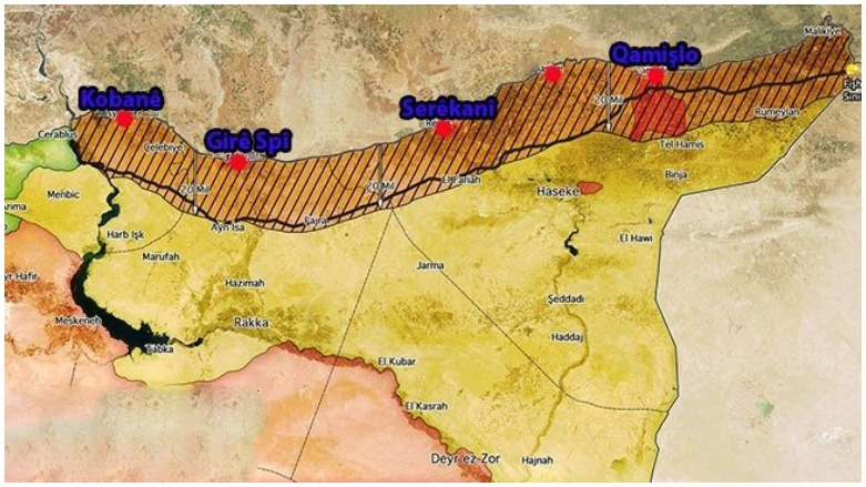 Erdogan: Ji derveyî Tirkiye, nabe herêma ewle bê danîn