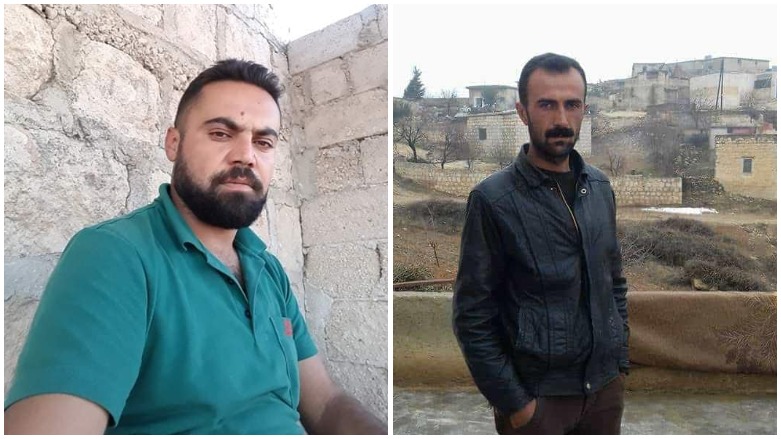 Her du welatiyên gundê Dîkmedaşê yên ji aliyê çekdaran ve hatine revandin - Xelîl Enwer Hesen û Qenber Ehmed Mihemed