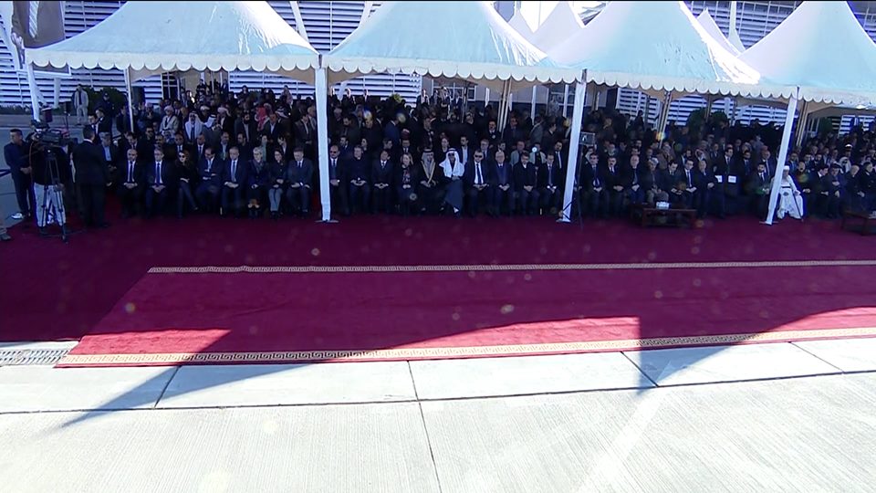 مراسم استقبال جثمان امير الايزيديين في كوردستان