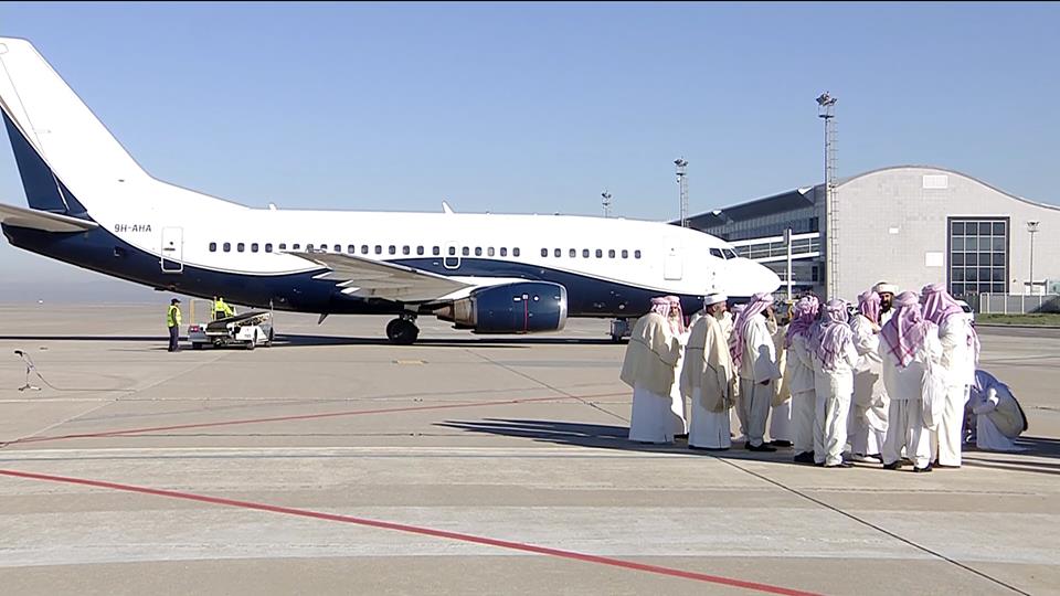 مراسم استقبال جثمان امير الايزيديين في كوردستان