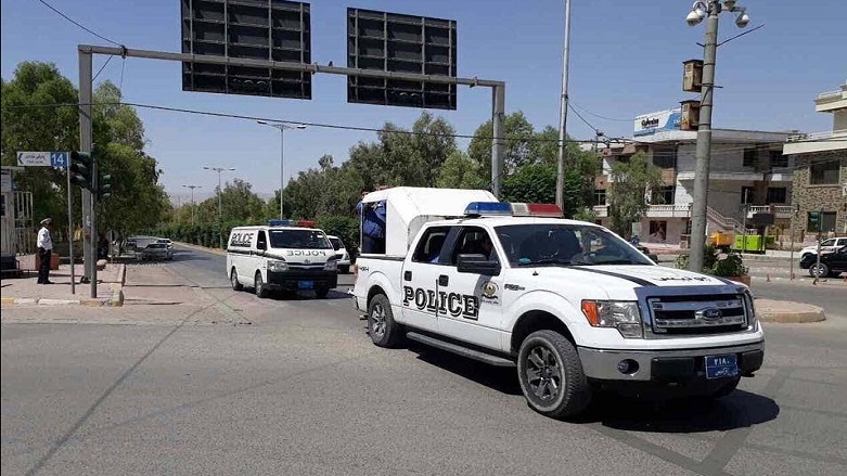 کەسێک پارە لە بانکی رەشید لە سلێمانی دەدزێت 