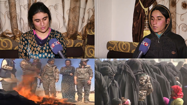 دوو كچی دیكەی ئێزدی لە دەستی داعش رزگار كران
