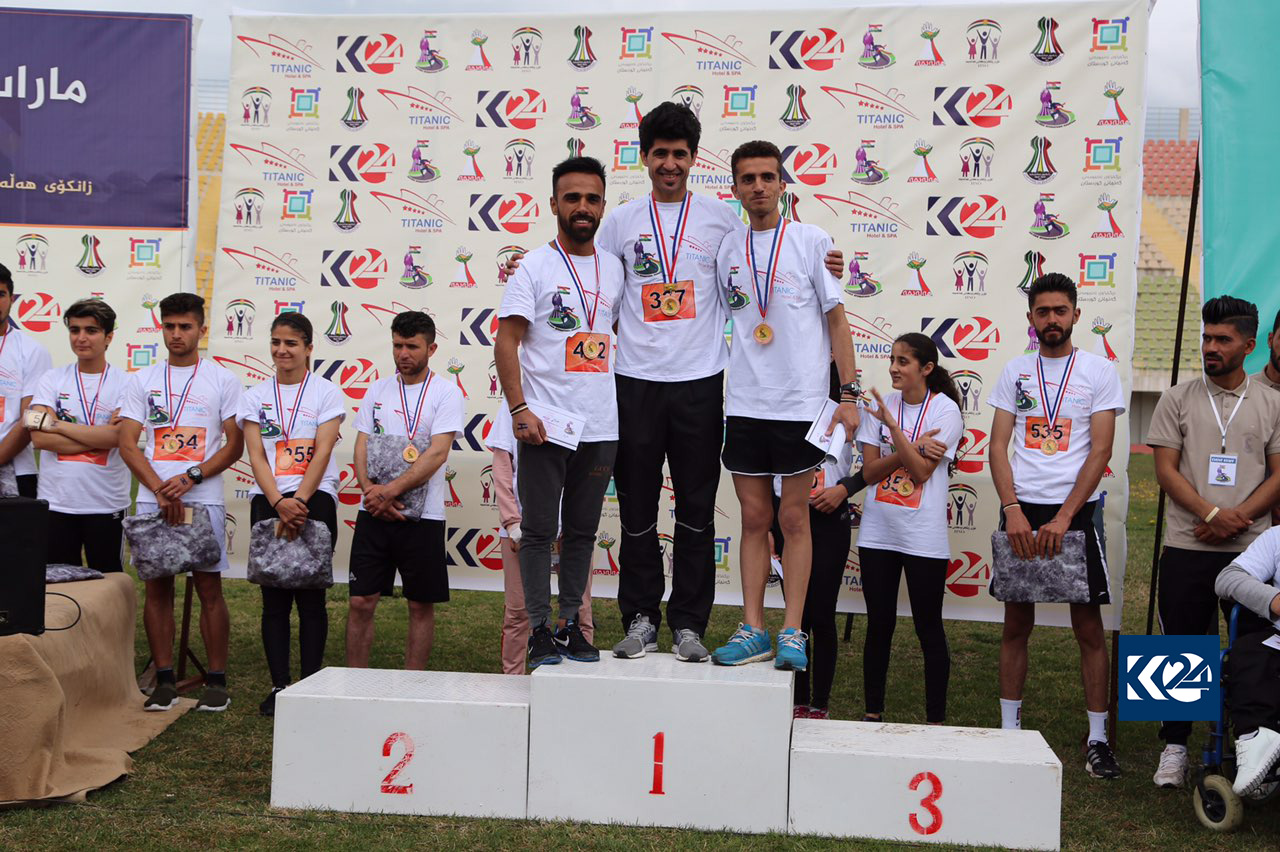 به‌ سپۆنسه‌ری میدیایی كوردستان24 ماراسۆنێك لە ھەڵەبجە بەڕێوەچوو