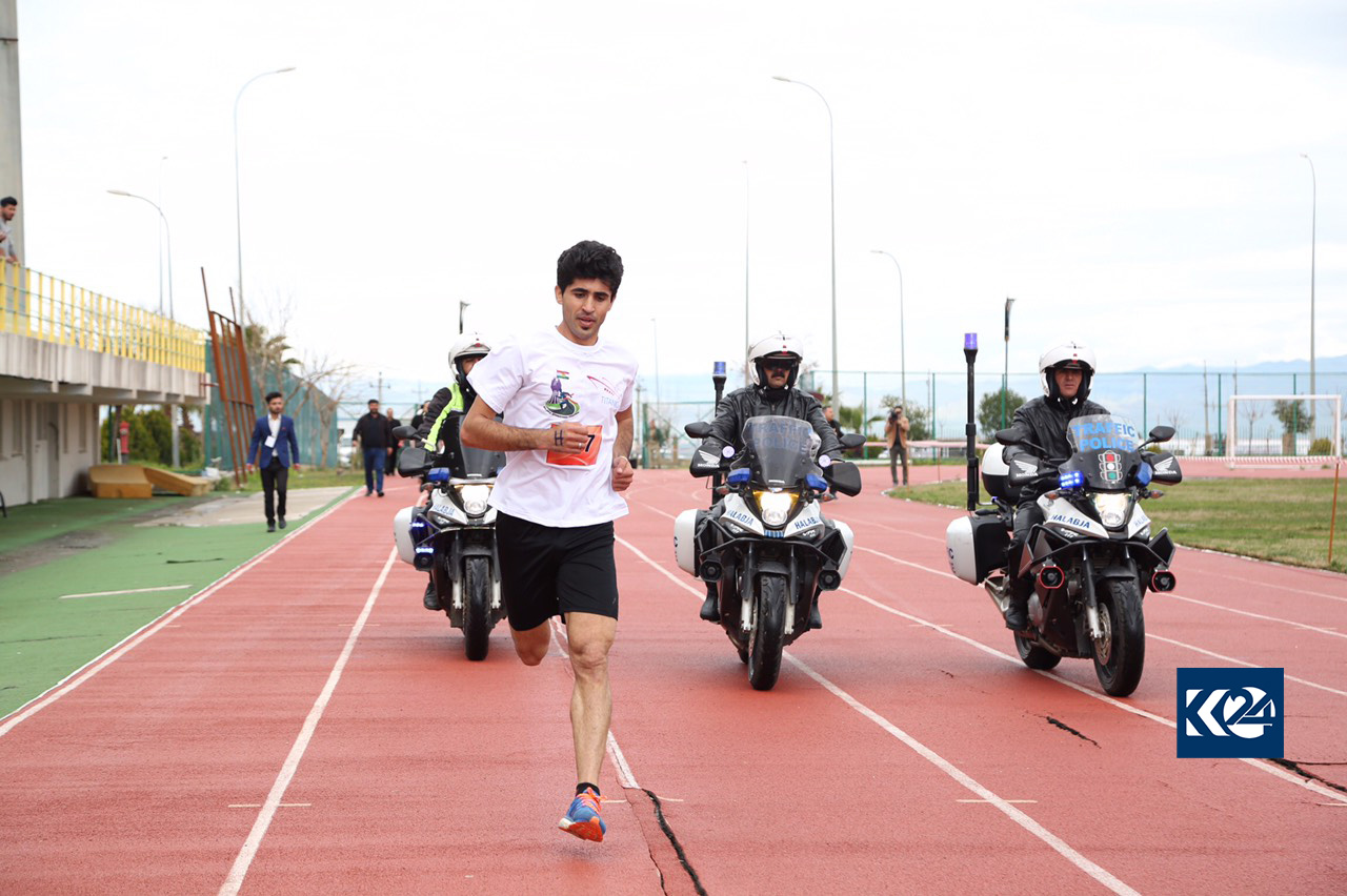 به‌ سپۆنسه‌ری میدیایی كوردستان24 ماراسۆنێك لە ھەڵەبجە بەڕێوەچوو