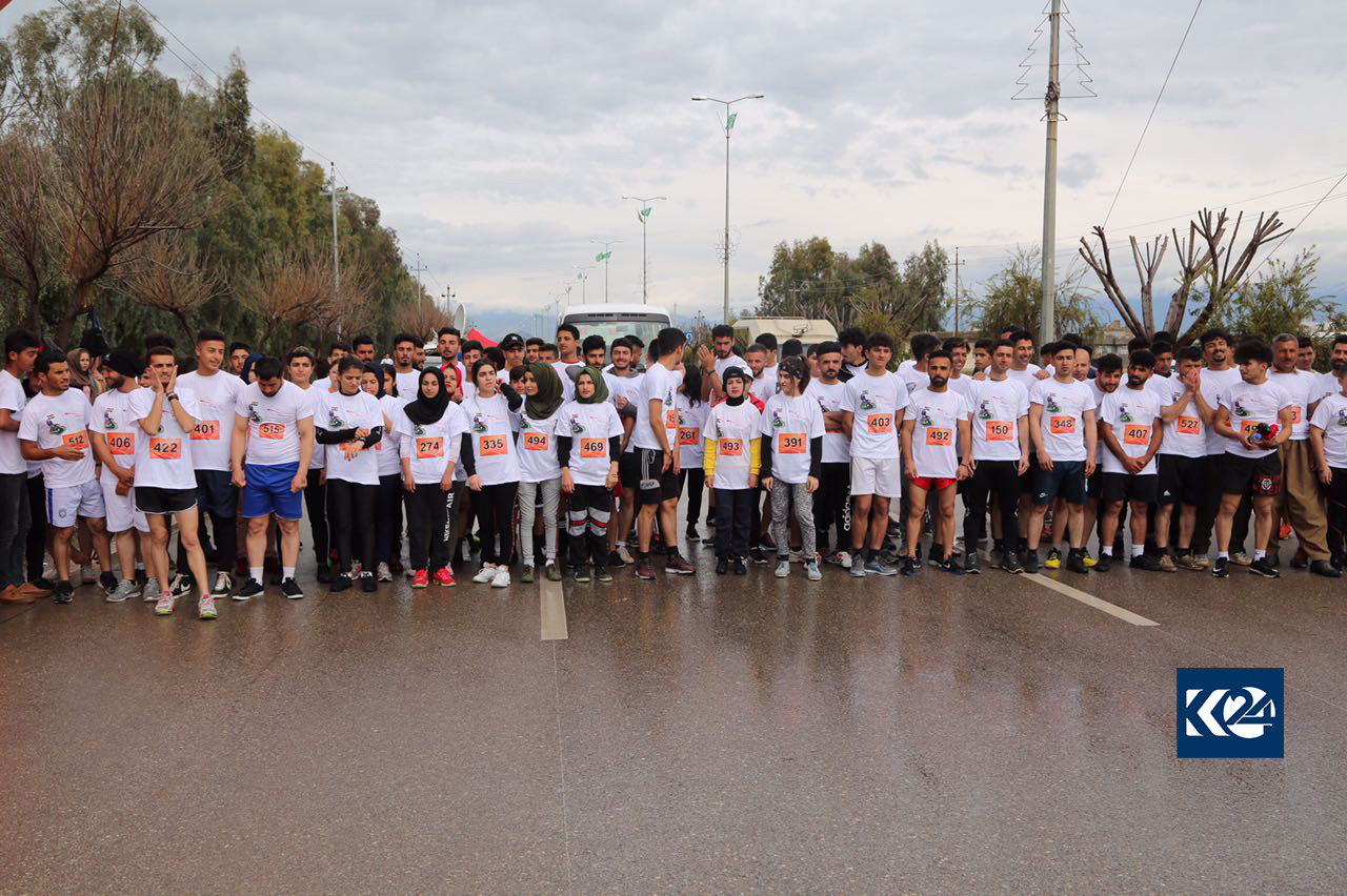 به‌ سپۆنسه‌ری میدیایی كوردستان24 ماراسۆنێك لە ھەڵەبجە بەڕێوەچوو