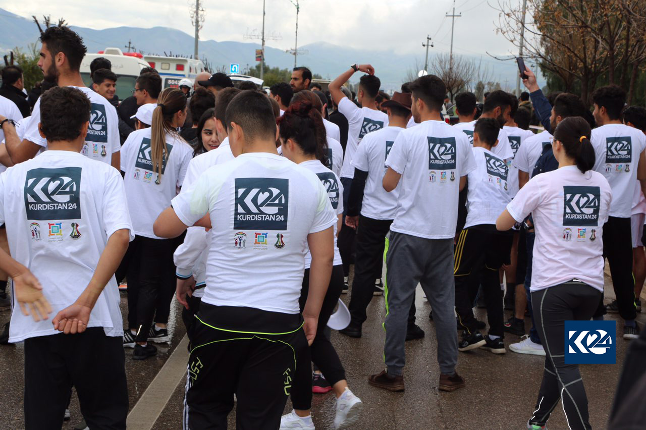 به‌ سپۆنسه‌ری میدیایی كوردستان24 ماراسۆنێك لە ھەڵەبجە بەڕێوەچوو