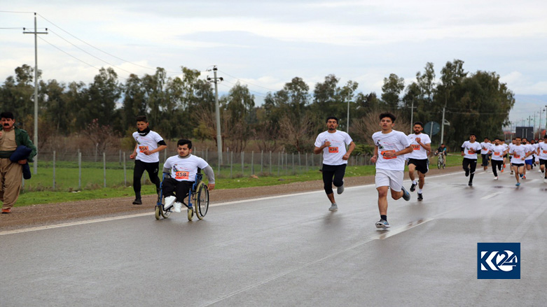 به‌ سپۆنسه‌ری میدیایی كوردستان24 ماراسۆنێك لە ھەڵەبجە بەڕێوەچوو