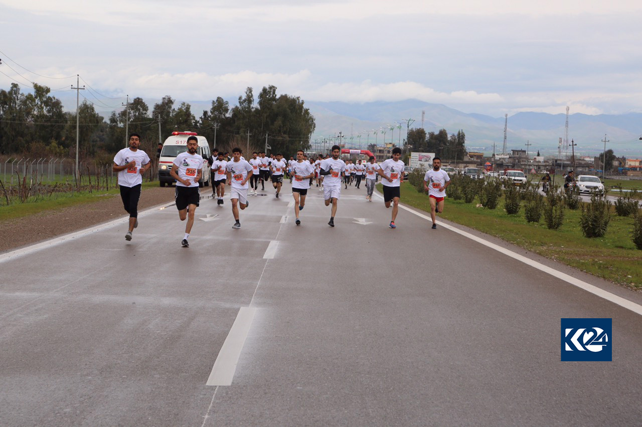 به‌ سپۆنسه‌ری میدیایی كوردستان24 ماراسۆنێك لە ھەڵەبجە بەڕێوەچوو