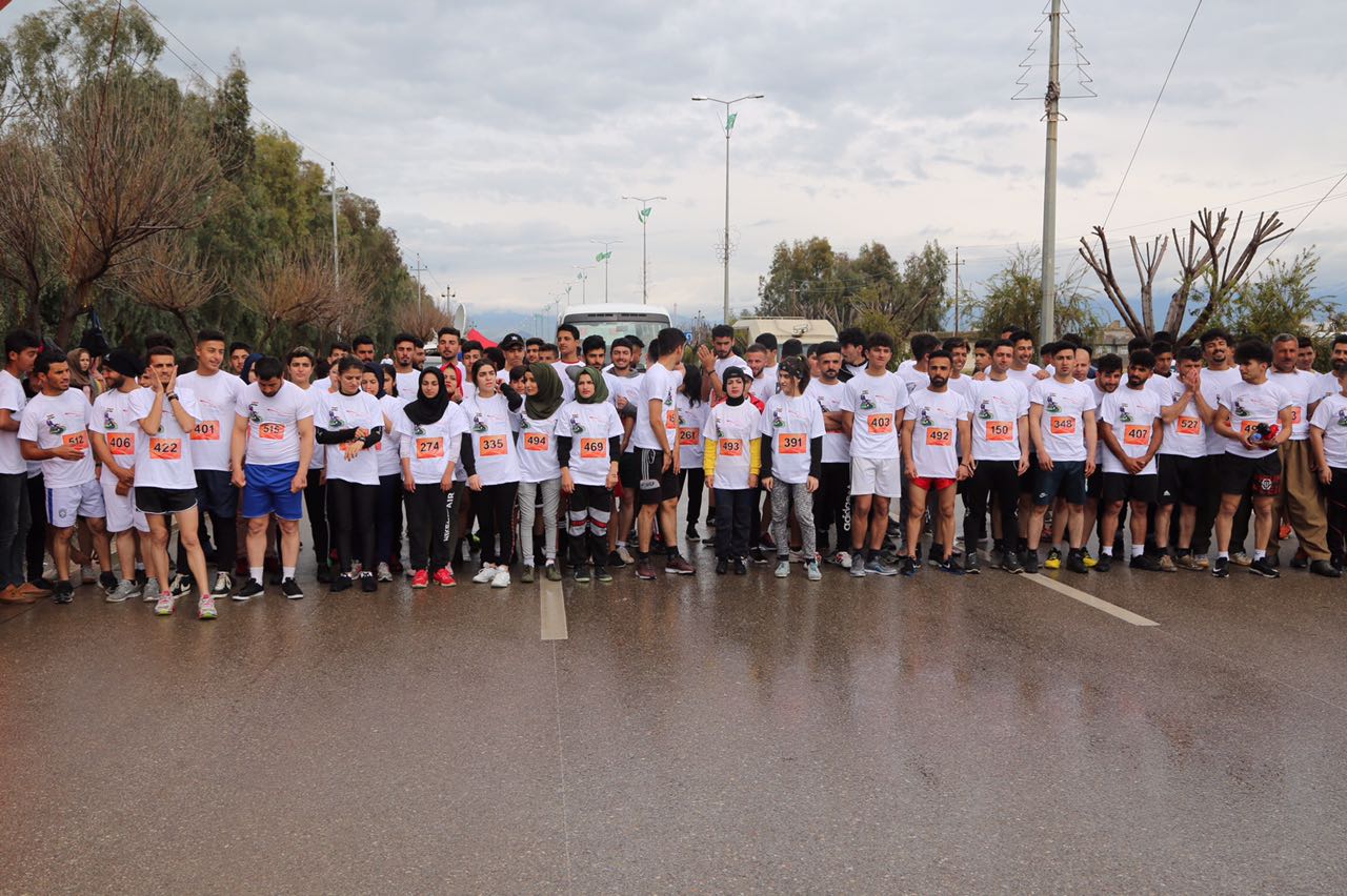 ماراثون في حلبجة بمسافة تذكّر بأعداد الضحايا