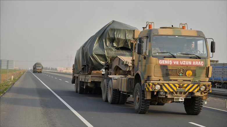 Tirkiye hêzeke nû derbasî xaka Sûriyê dike  