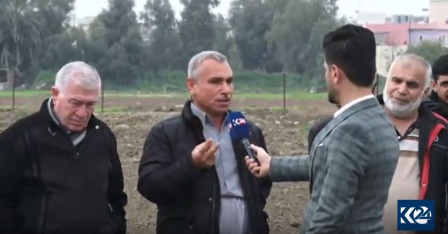 Bi piştîvan hêz ên Îraqê li Kerkûê hewl didin zevî yên Kurdan dagîr bikin