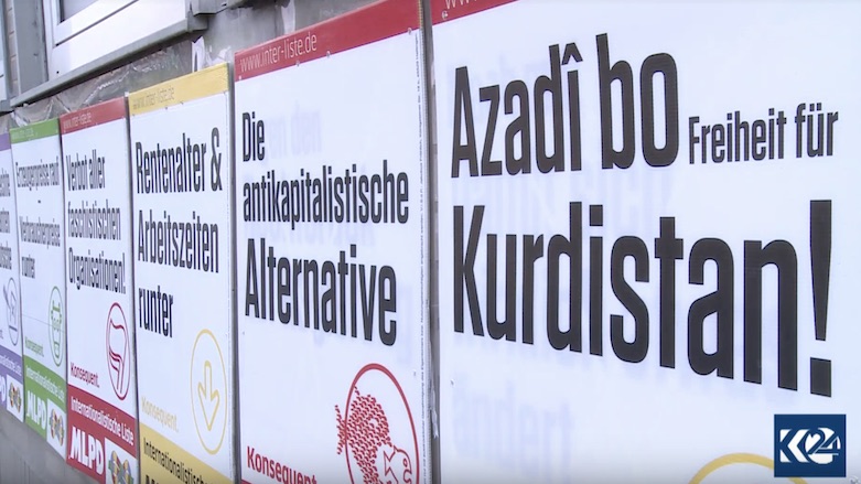 Freedom For Kurdistan German Party Uses Kurdish Slogan In Eu Elections Campaign