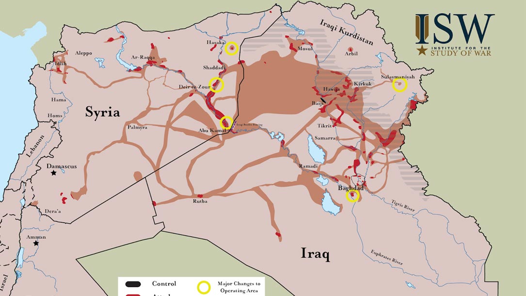 راپۆرتێكی ئه‌مه‌ریكی: مه‌ترسییه‌كانی داعش كۆتاییان نه‌هاتووه‌